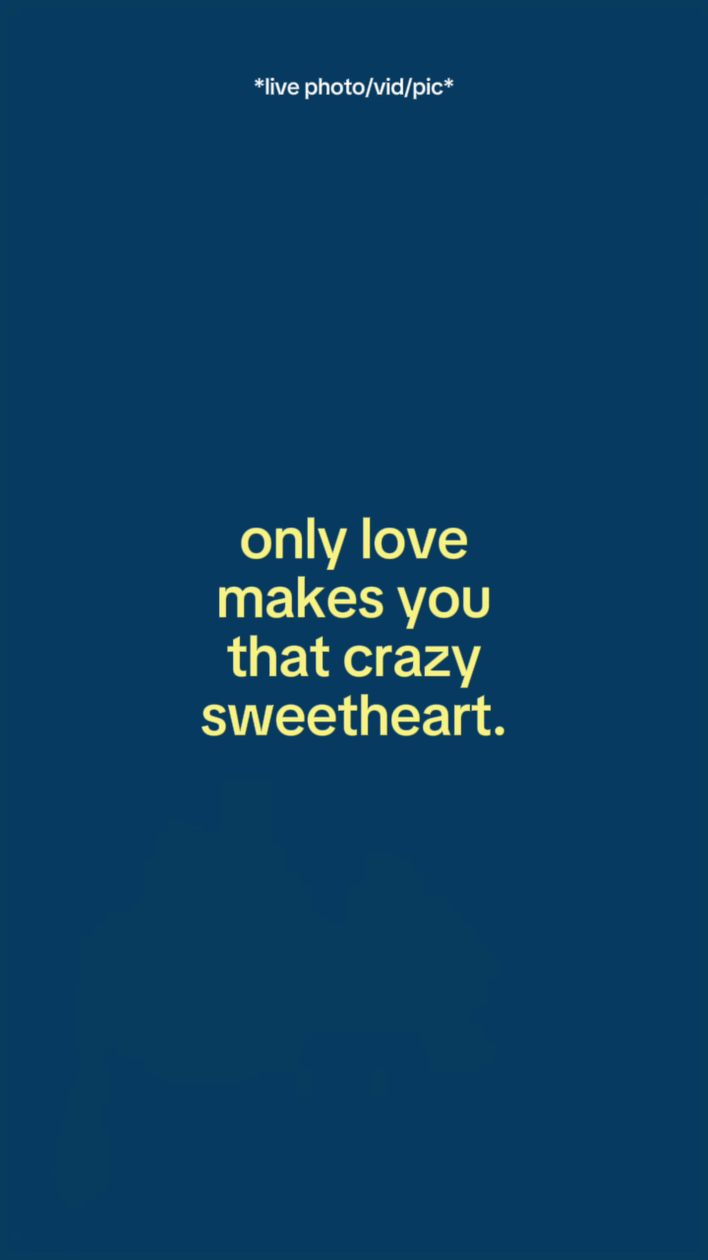 OnlyLoveMakesYouThat