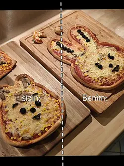 sizin; Benim;