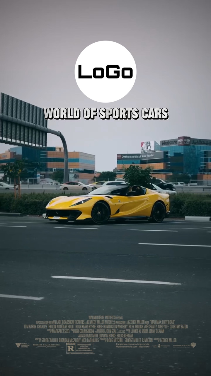 Monde des voitures de sport