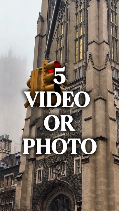 5 Video oder Foto 