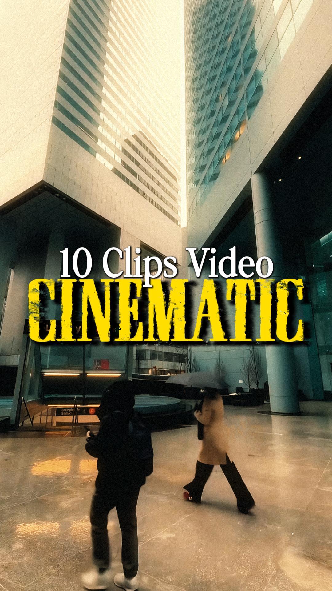 10 CLIPS CINÉMATIQUES