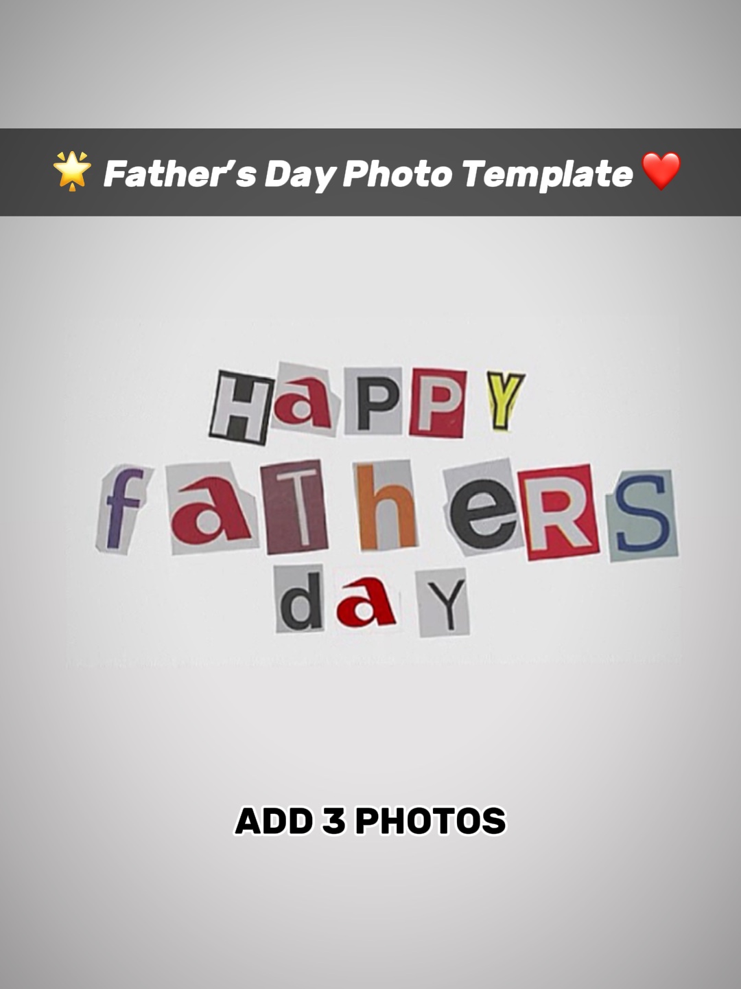 Feliz Día del Padre