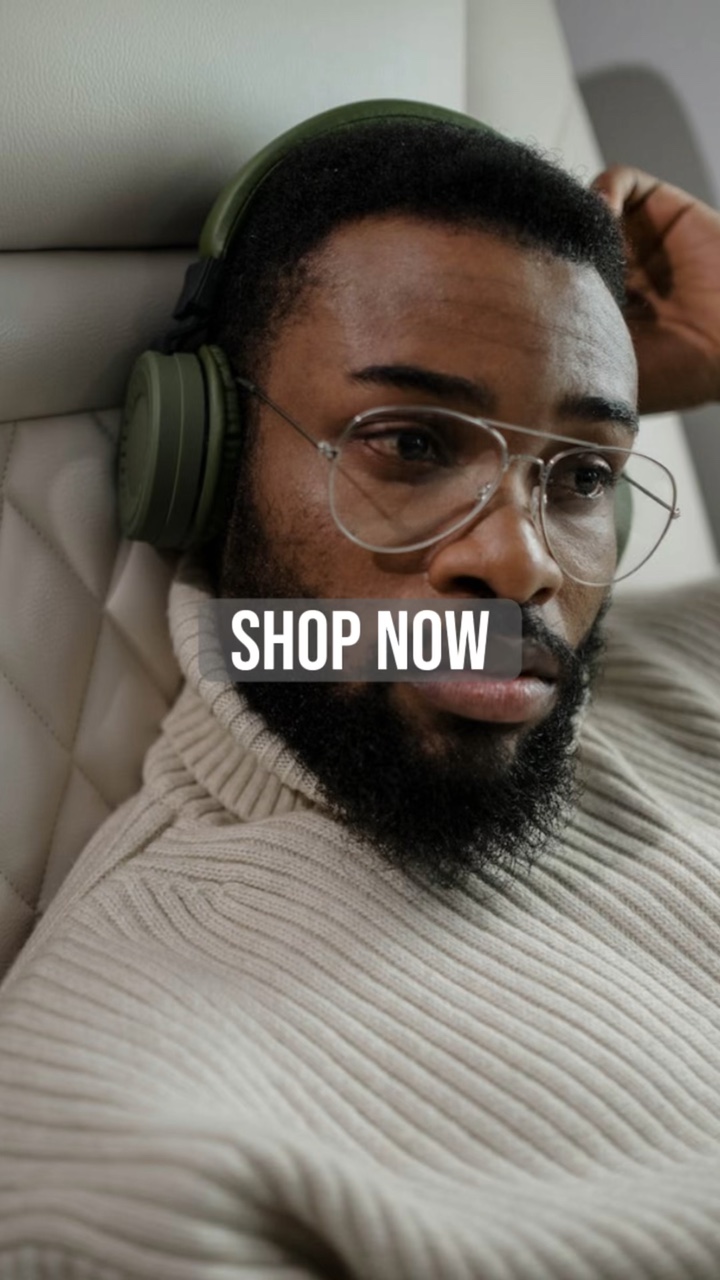 Headphone Product Display Beat-Matching TikTok Style