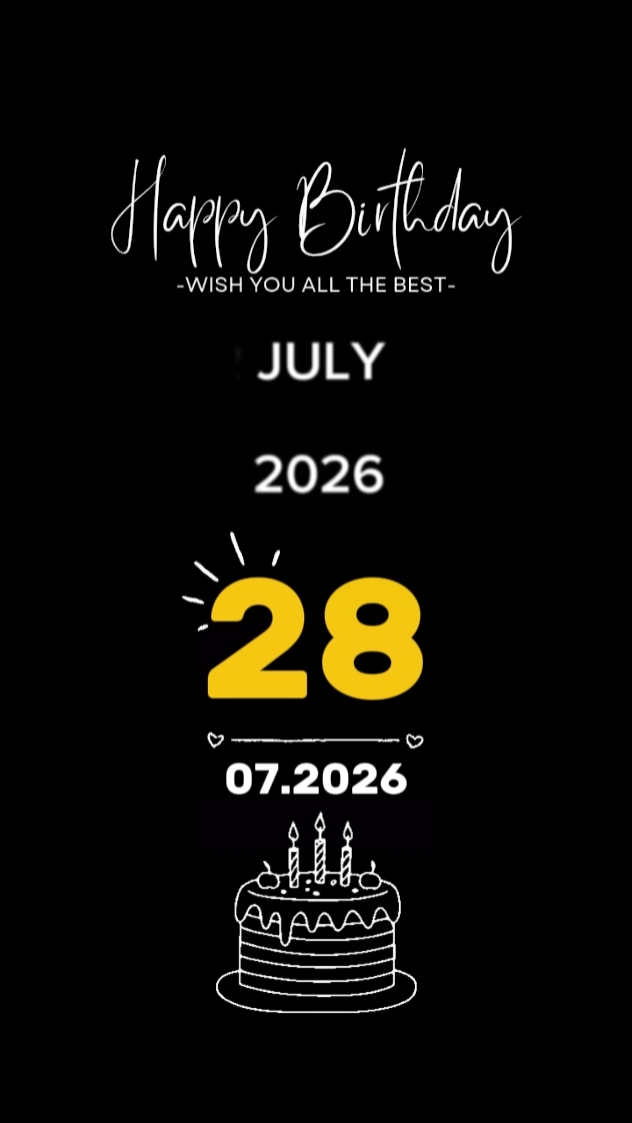 anniversaire 28 juillet 