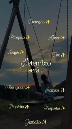Setembro será 