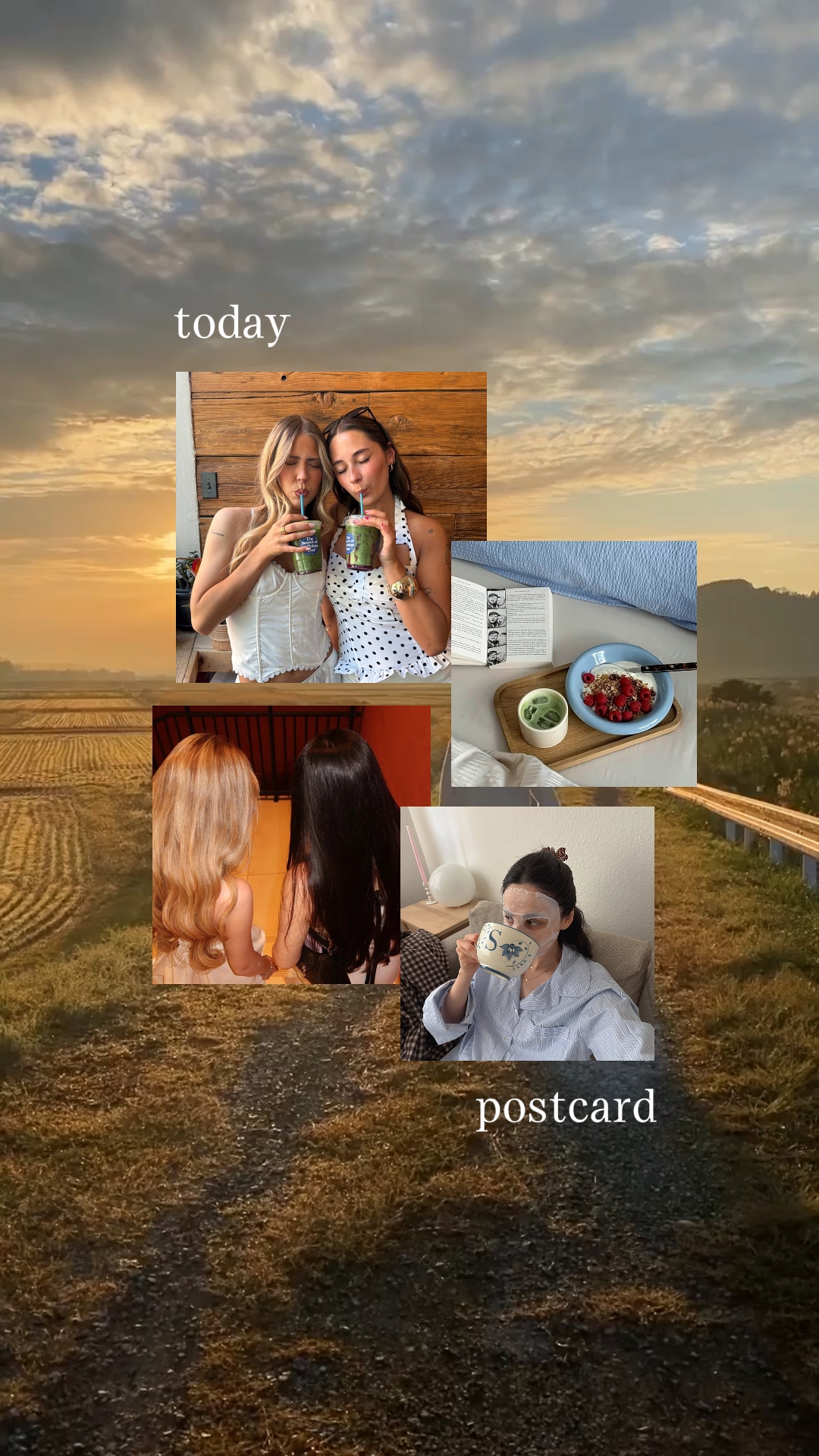 Heute Postkarte