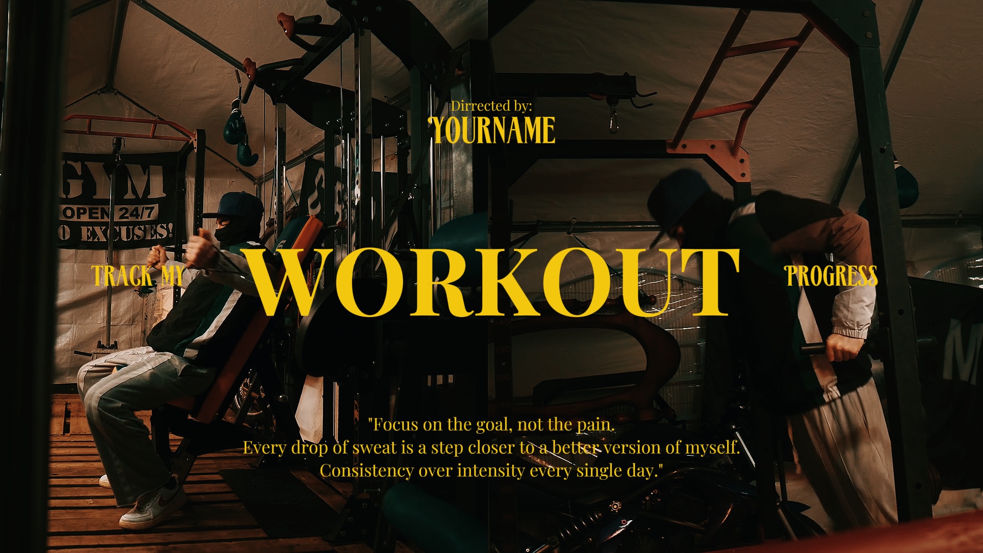 Filming Workout