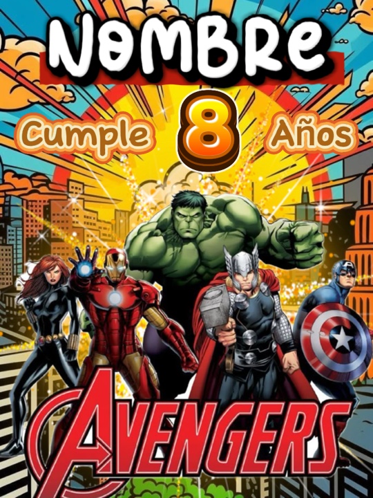 Invitación 어벤져스