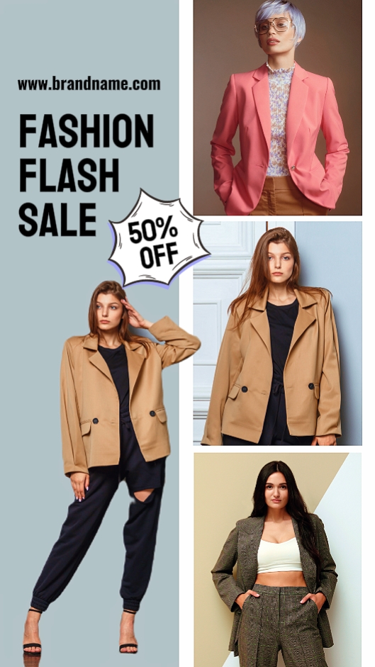 Venta flash de moda