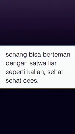 Stay healty cees