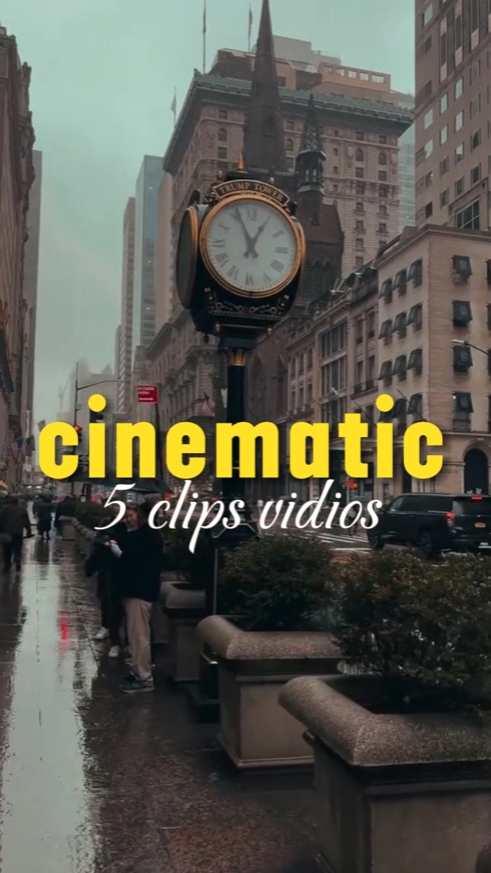 5 clips cinematográficos 