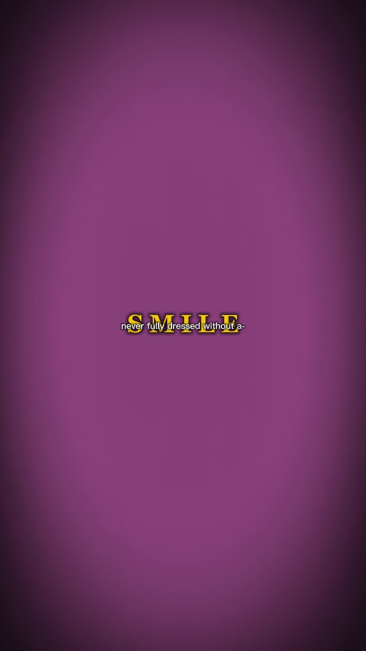 Sans sourire