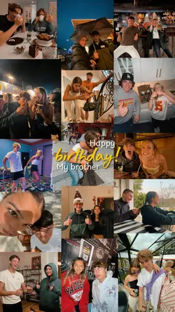 Birthday my brother 