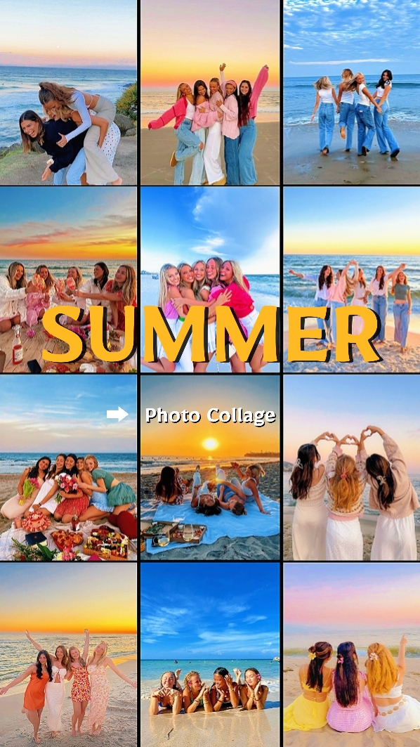 Summer Photo Collage