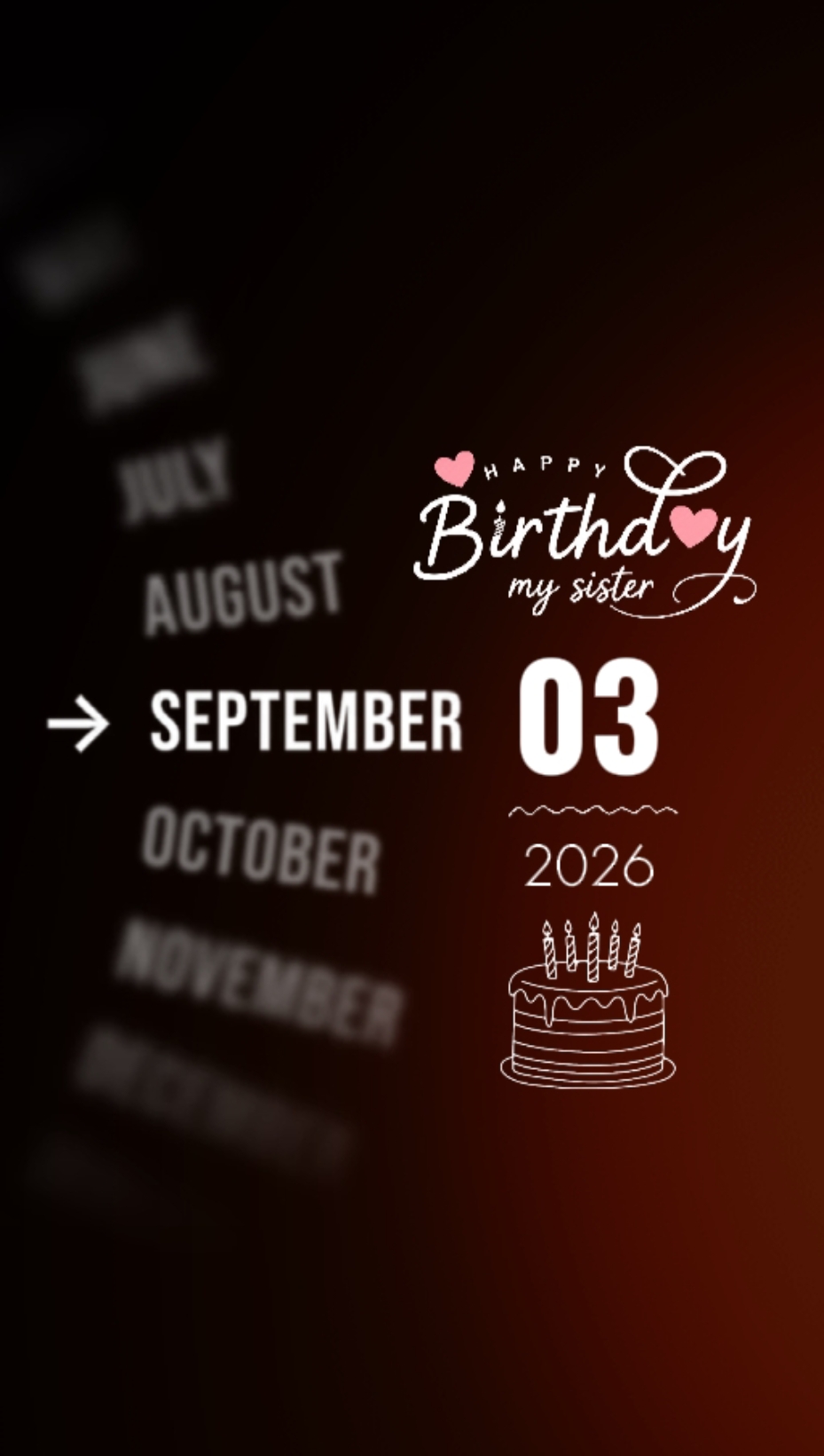 BDAY SISTER 3 SEPTEM