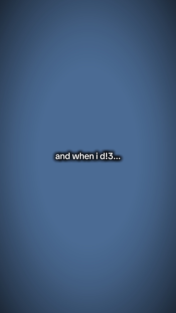 When i die 