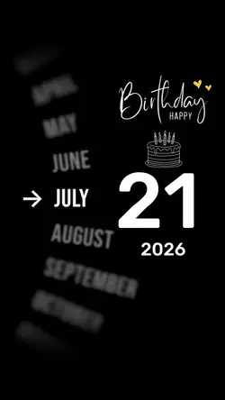 Hbd 21 July 2026 