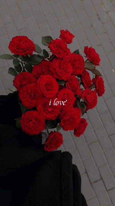 i love flowers