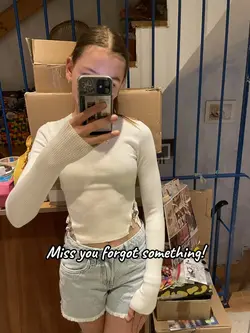 Forgot something