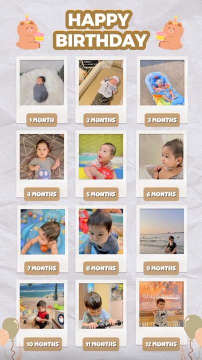 Aniversário Do Bebê 1º