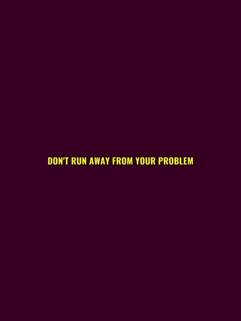 don't run
