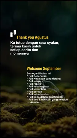 Welcome September