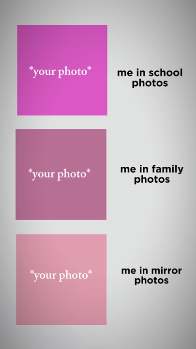 me in mirror