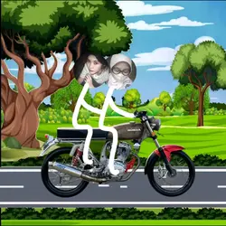 ribut dijalan naik