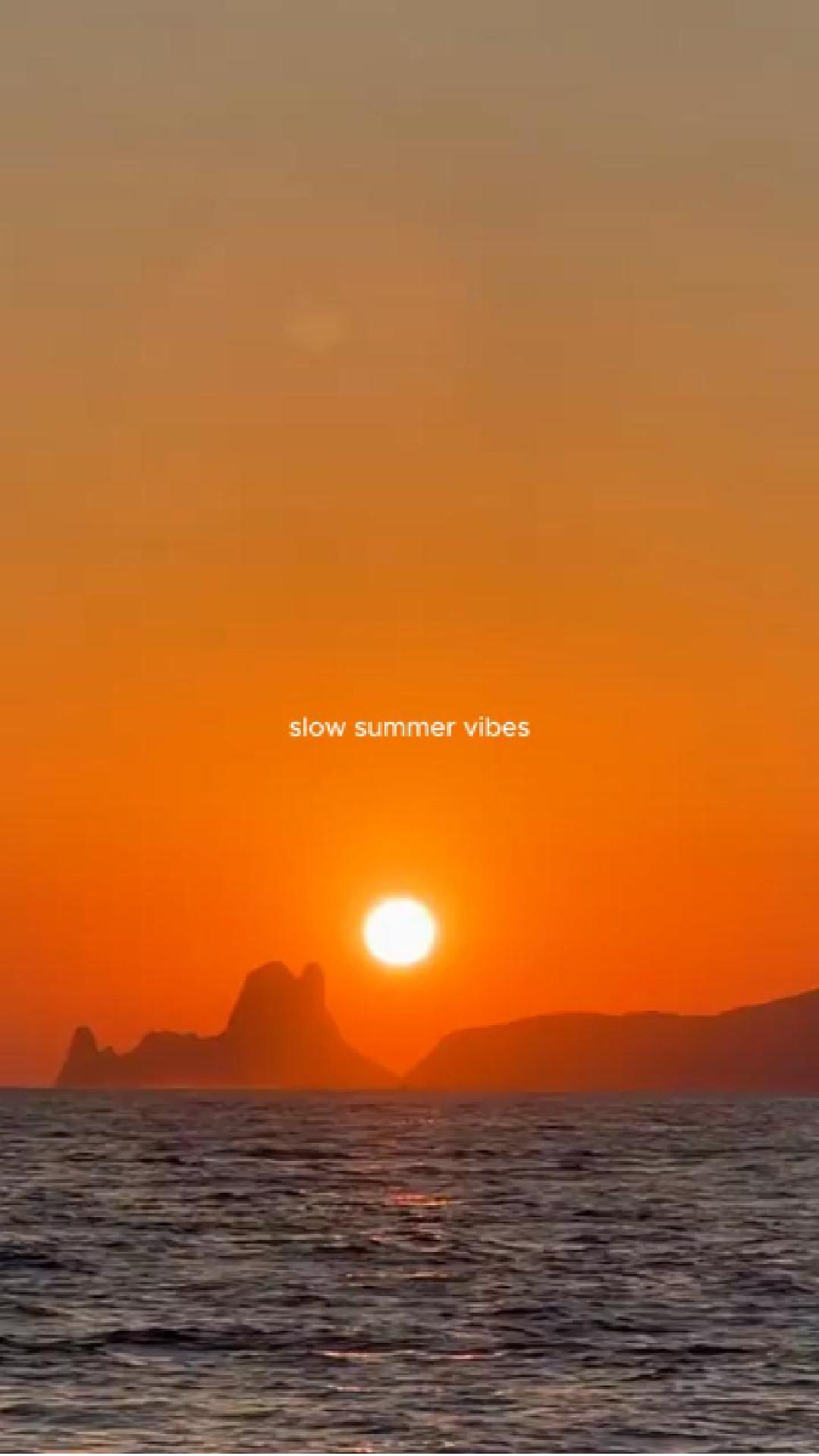 Verão lento🌊