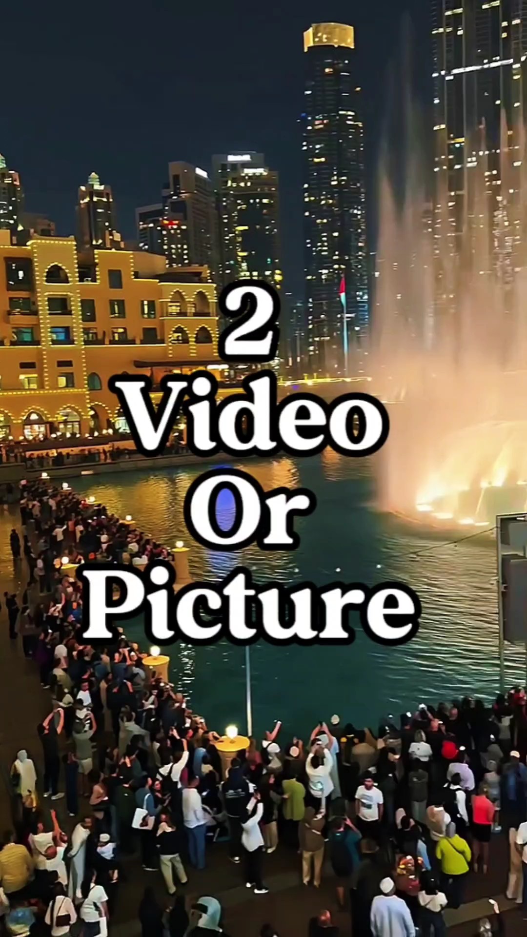 2 vidéo ou photo