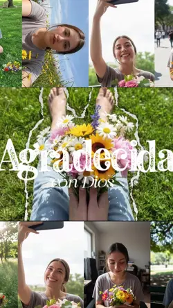 Agradecida con Dios