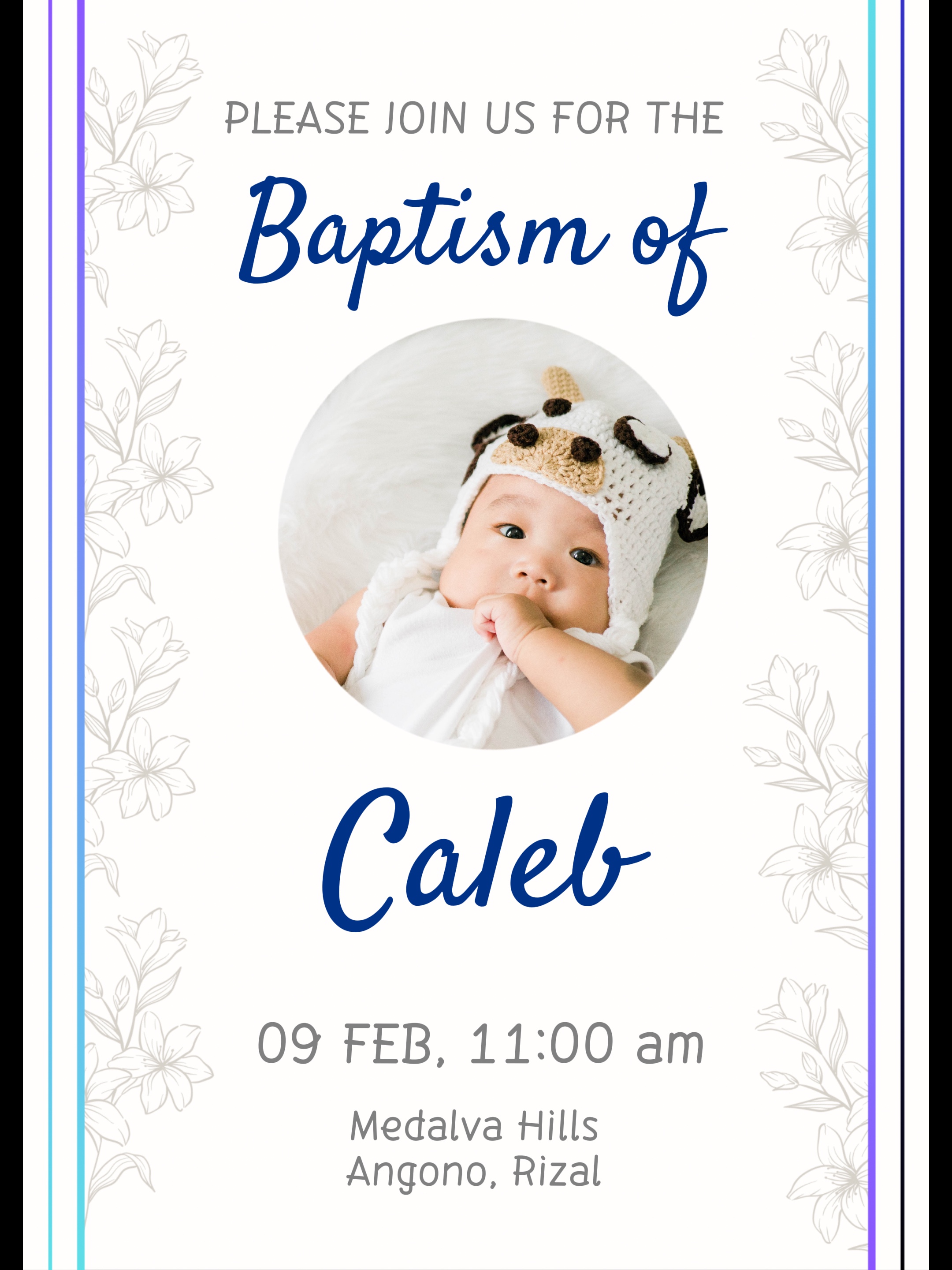 Sample Invitation 1