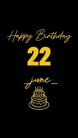 Birthday June 22