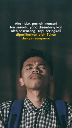 Aku tidak pernah