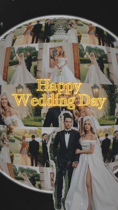 Joyeux jour de mariage 