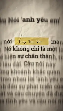 Trend chữ chạy