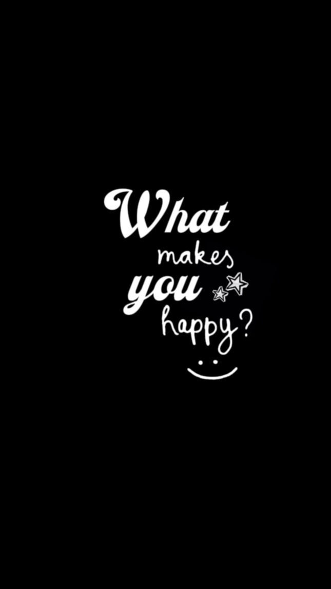 ¿Qué te hace feliz?