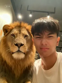 ai foto jadi singa