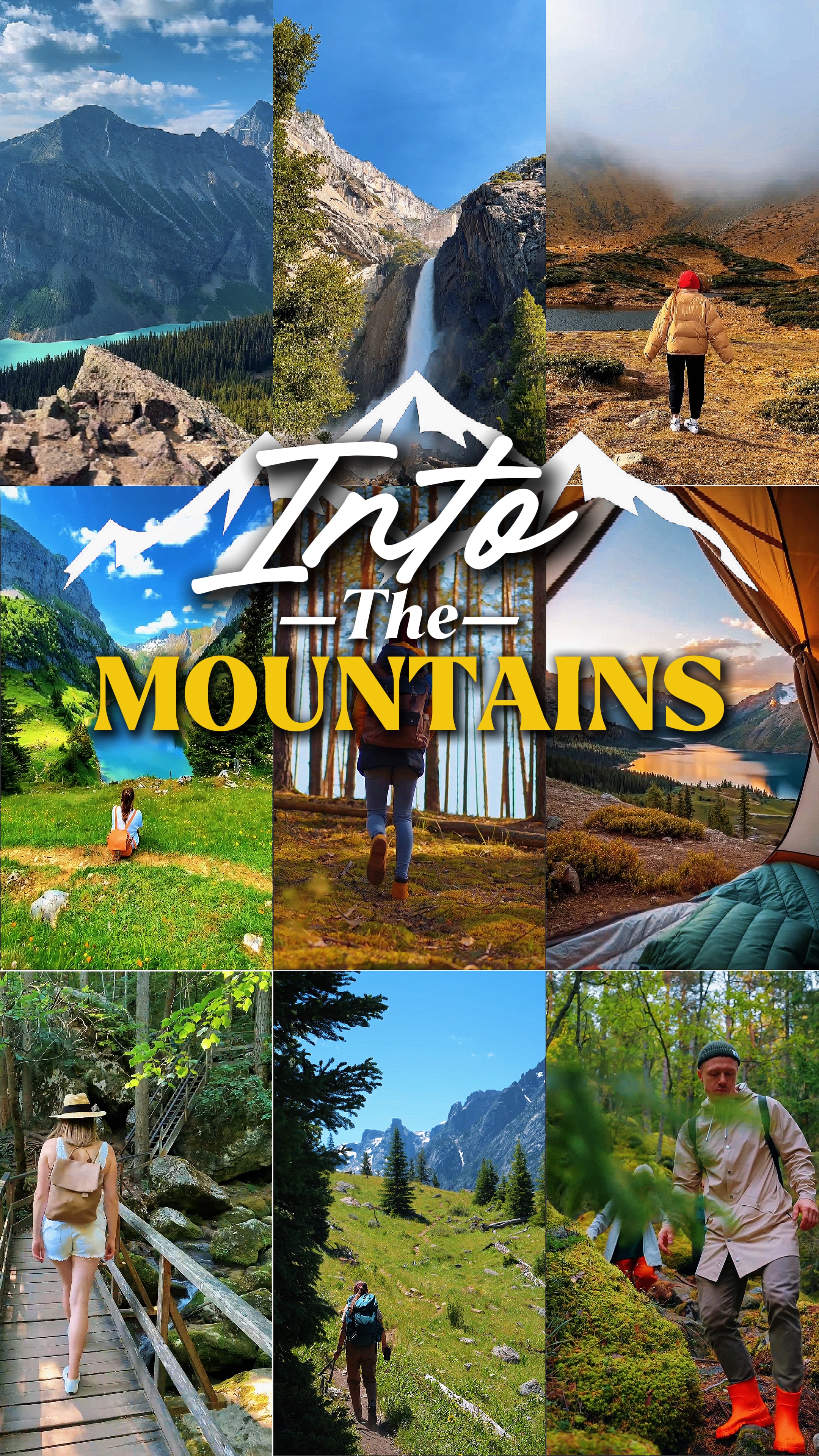 Into the mountains