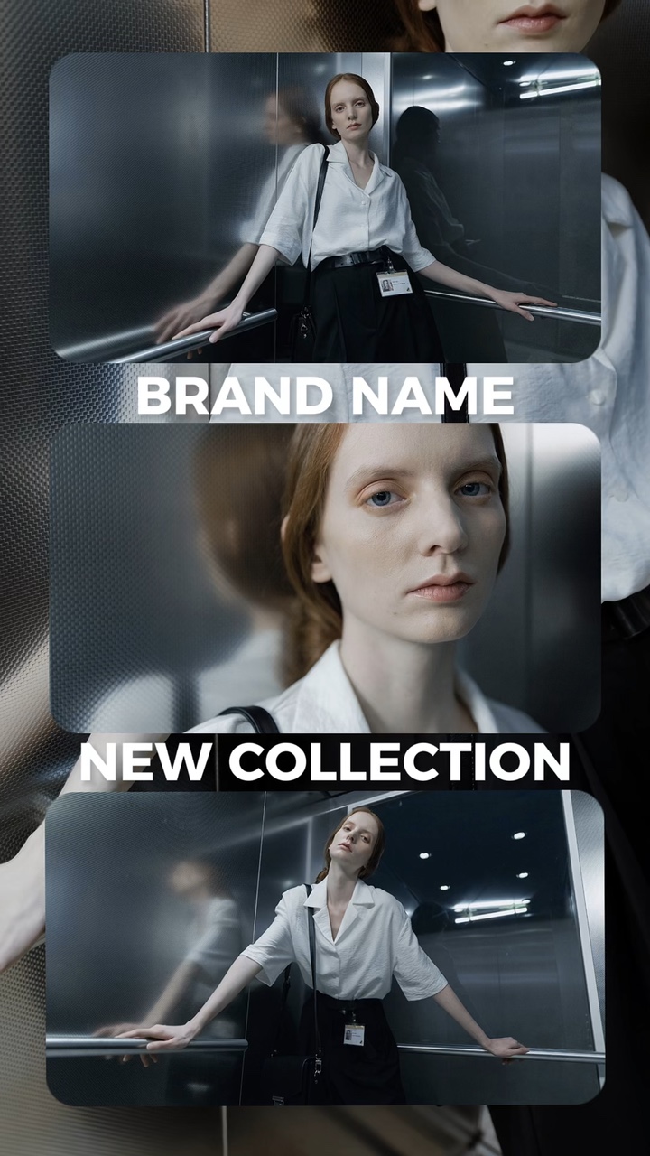 服装产品展示TikTok风格
