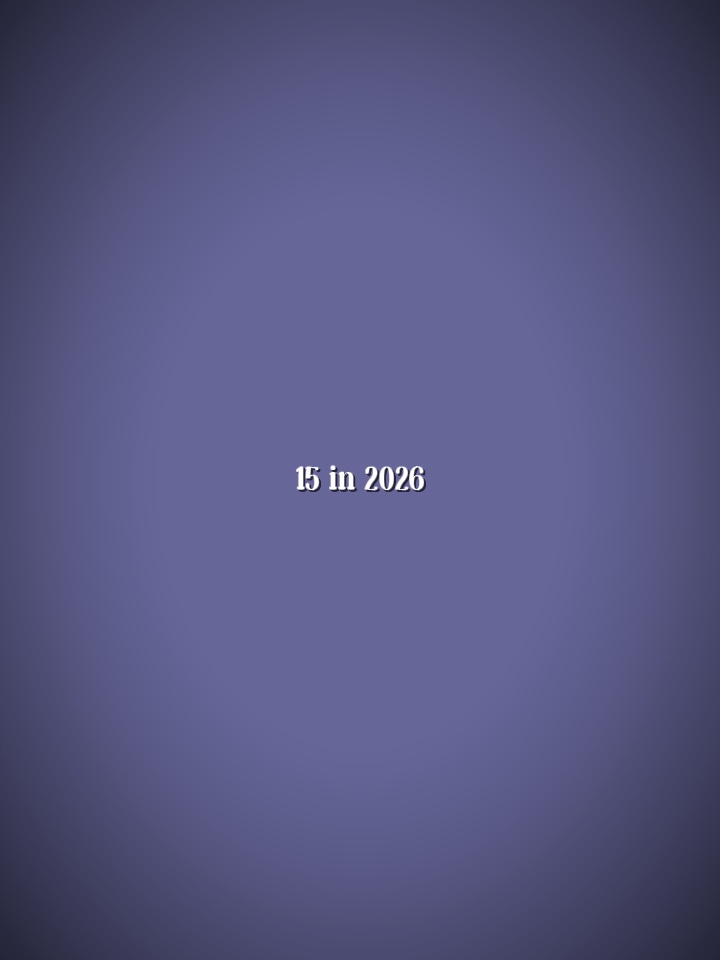 15 en 2026