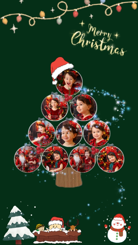 Bébé sapin de Noël 