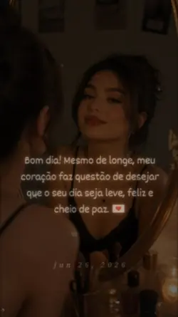 Com carinho.