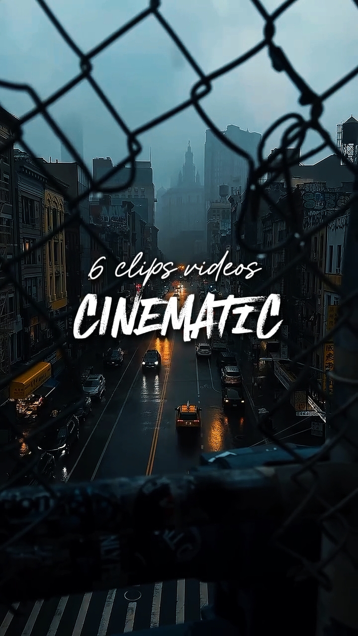 6 clips vidéos 