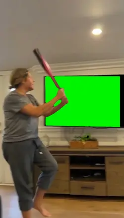break the tv