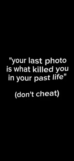 YOUR LAST PHOTO