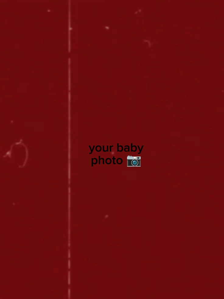 baby/old photo