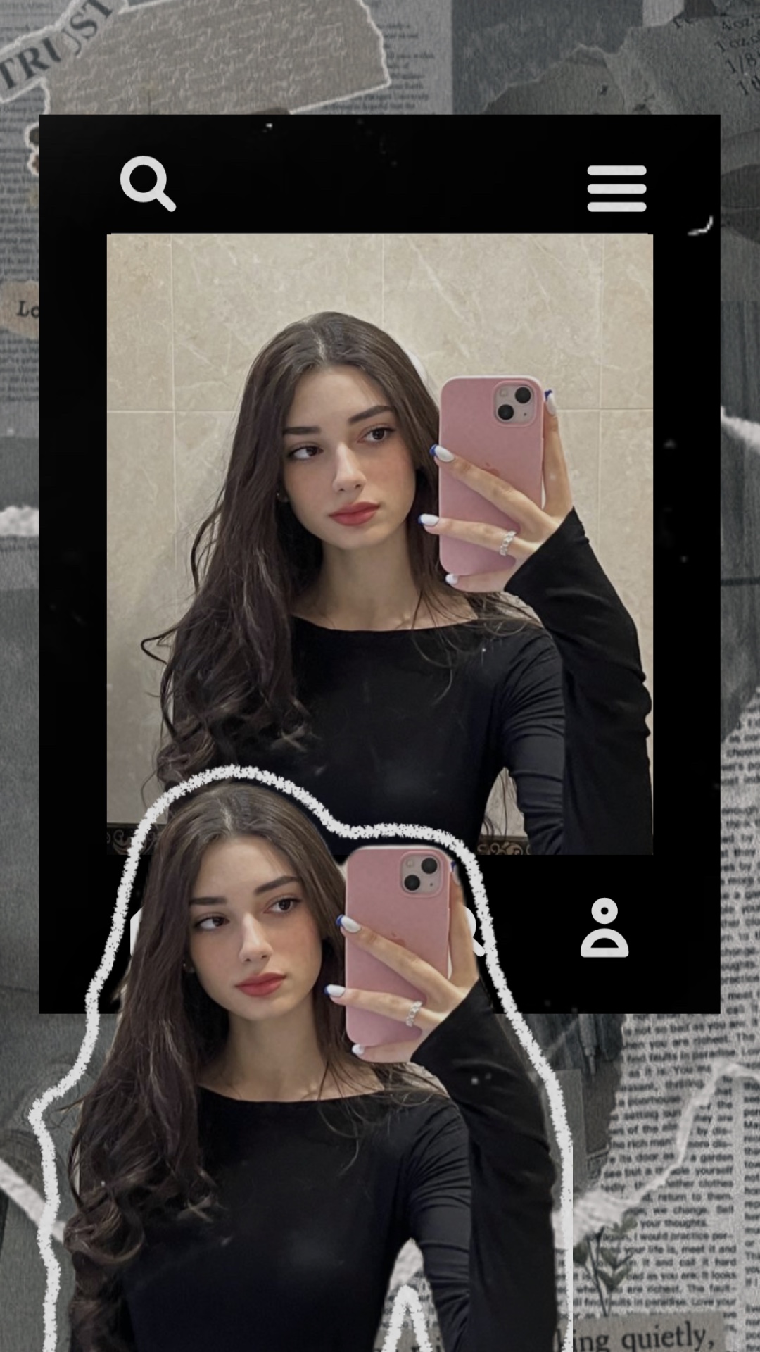 거울 셀카