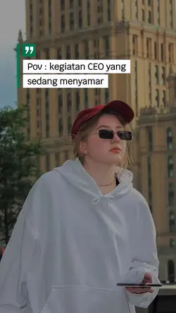 Pov CEO menyamar