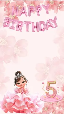 feliz 5 años